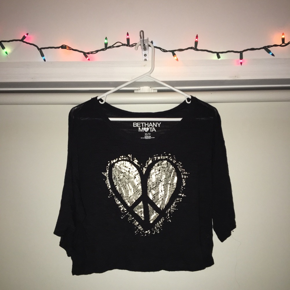 Bethany Mota Crop Tee